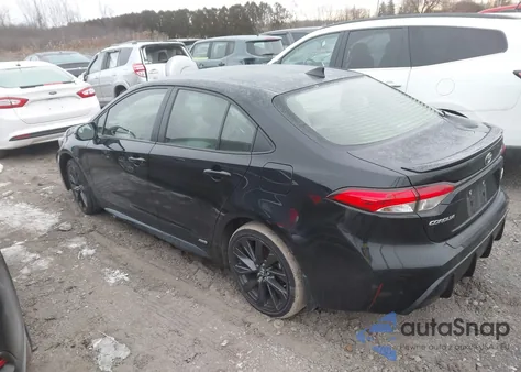 2024 Toyota Corolla Hybrid Se from USA, damaged, VIN JTDBDMHE0RJ005257